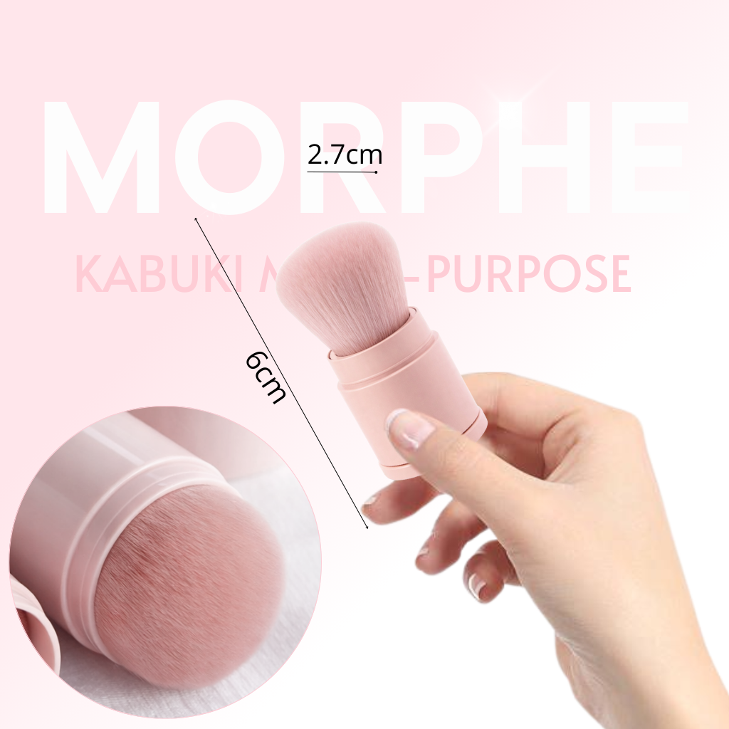 Cọ má hồng có nắp MORPHE Kabuki Multi-purpose M114 Màu Hồng
